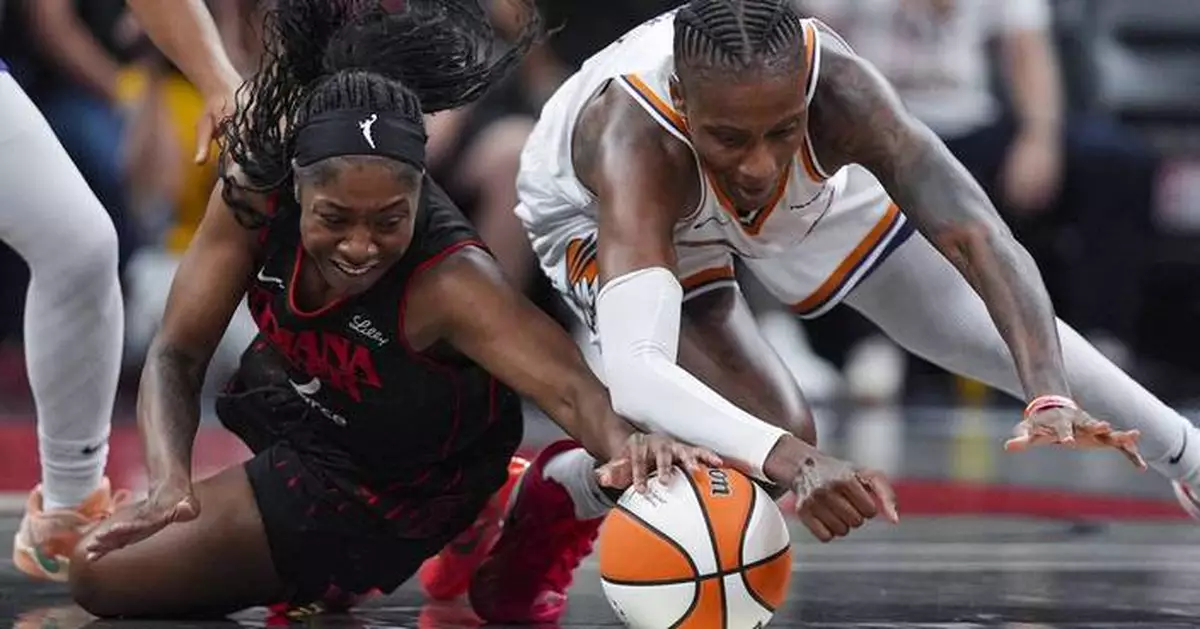 McDonald scores a career-high 27 and the short-handed Fever beat the Mercury for 3rd straight win