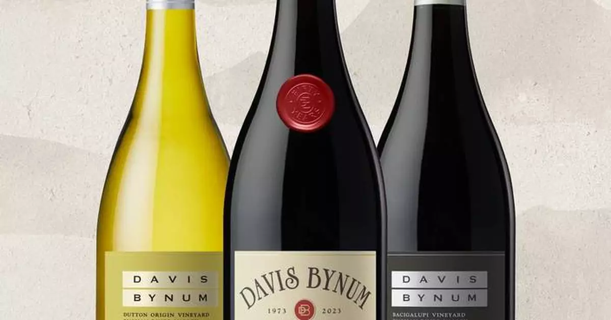 Davis Bynum Wines Celebrates 50 Years with Exclusive Anniversary Wine Collection