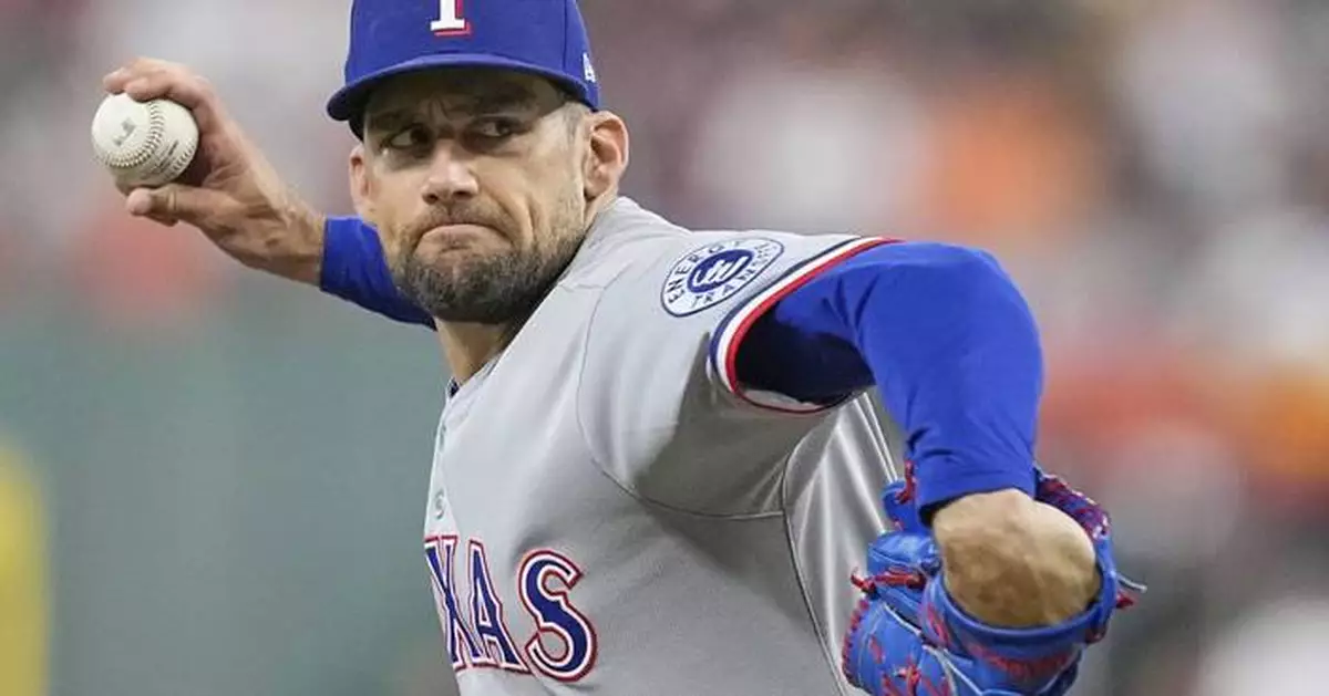 Rangers' Nathan Eovaldi scheduled to make first second-half start Friday against Braves