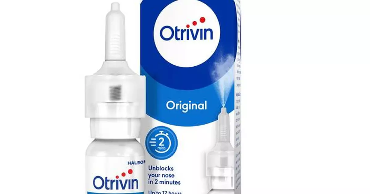 Aptar’s First Nasal Pump Made with 52% Bio-based Material* now Available with Haleon’s Otrivin® Brand
