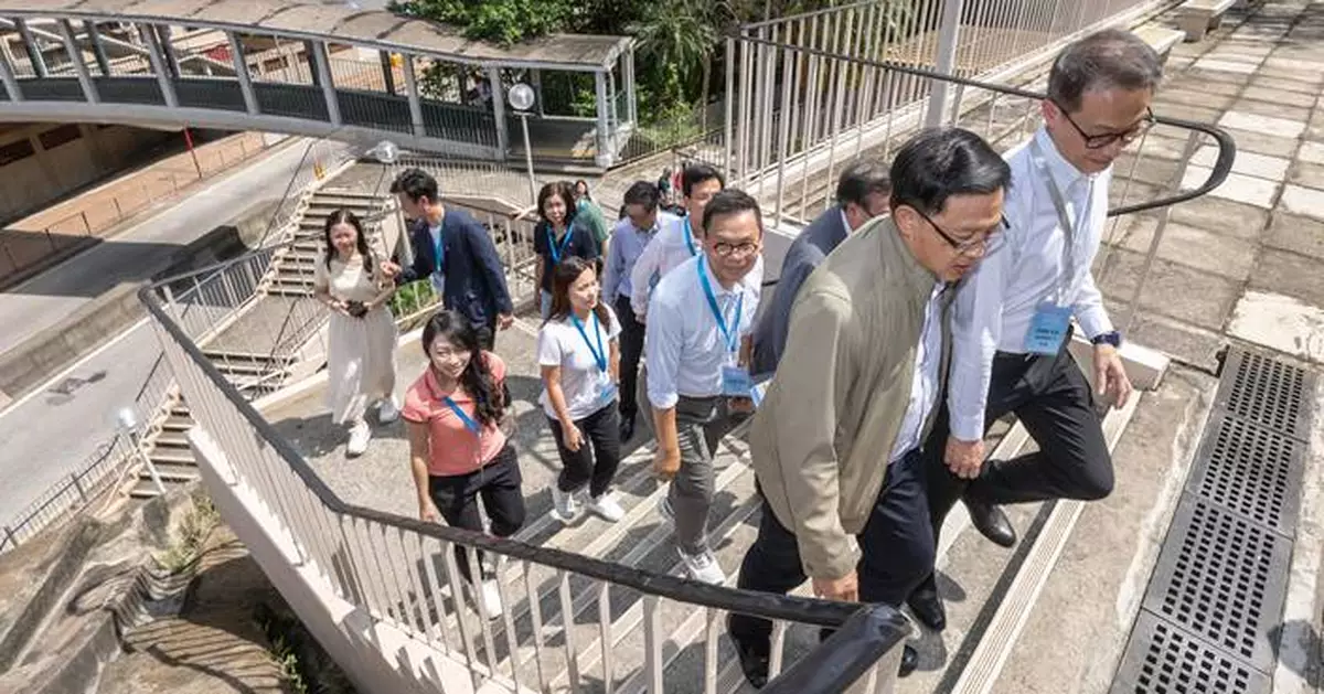 LegCo Members Inspect Proposed Barrier-Free Lift and Walkway in Kwai Chung for Enhanced Accessibility