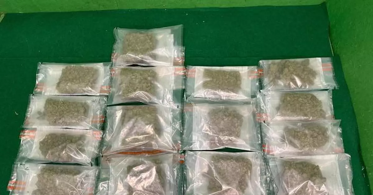 Hong Kong Customs Seizes 9.8kg of Drugs at Airport, Arrests Two Passengers