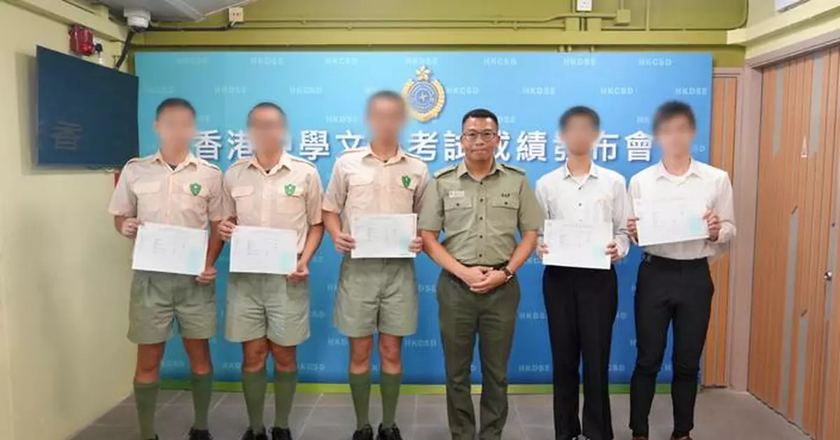 Young Persons in Custody Achieve Impressive Results in HKDSE Examination