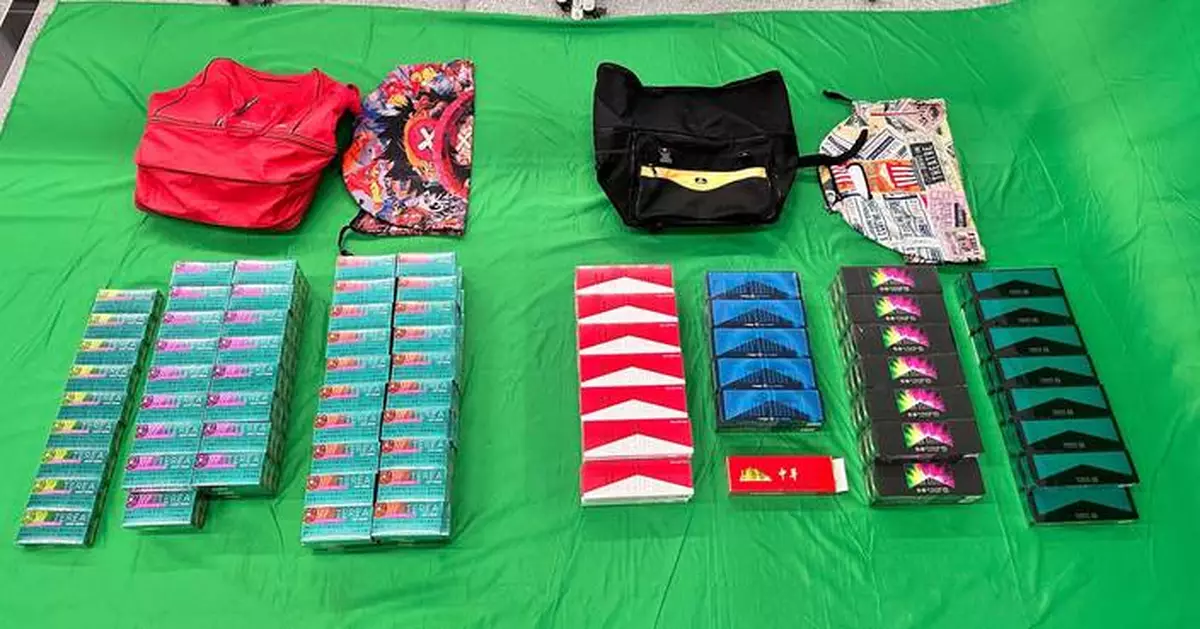 Three men jailed for importing 80,000 duty-not-paid cigarettes at Hong Kong airport.