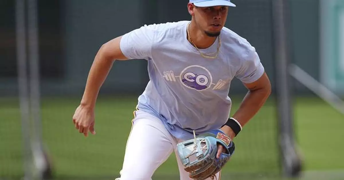 Gold Glove shortstop Ezequiel Tovar back in Rockies' lineup after oblique injury
