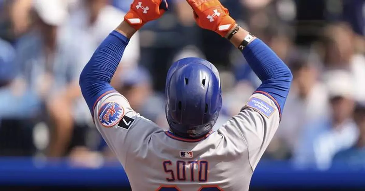 Juan Soto's 435-foot homer lifts Mets over Royals 3-1