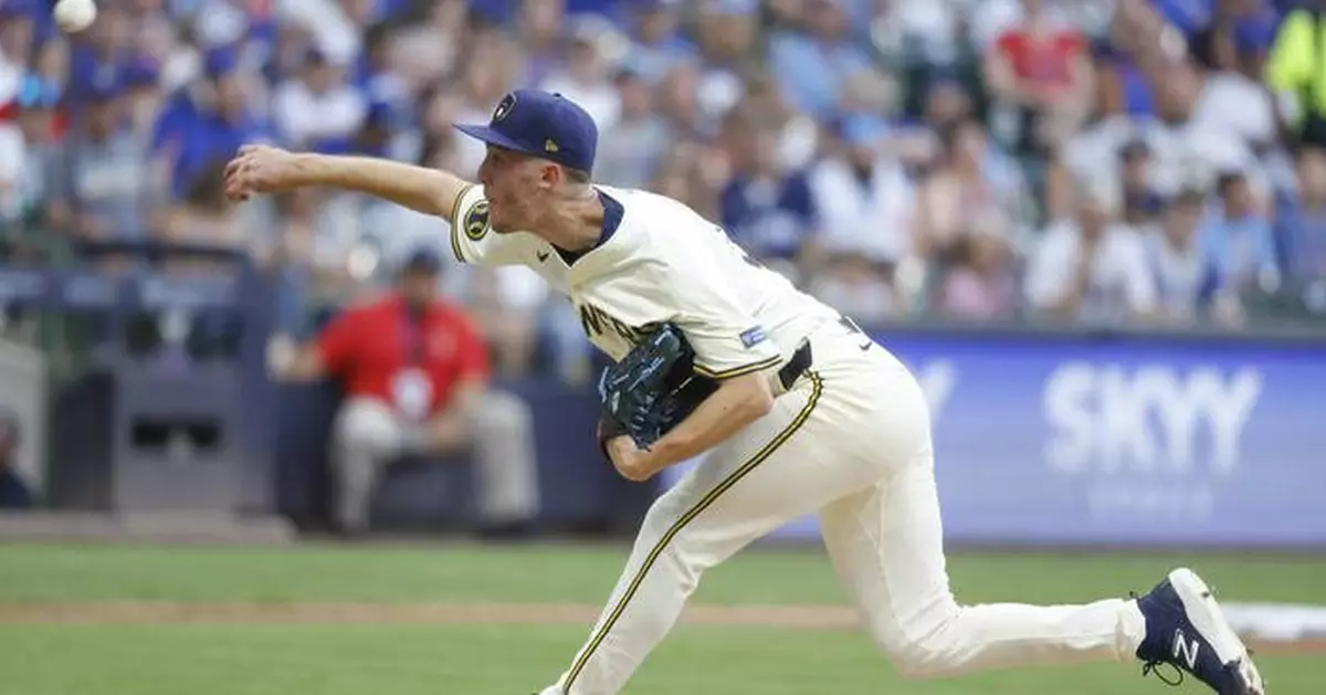 Misiorowski rebounds after rough start as Brewers rally for win over Cubs