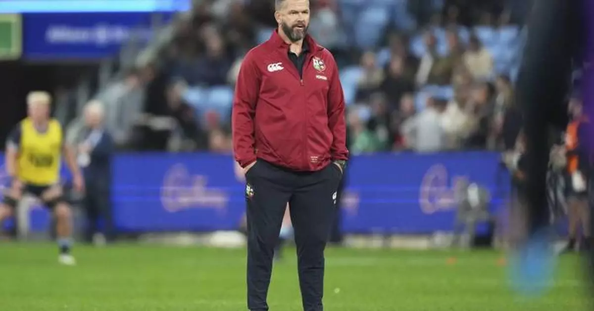Lions coach Andy Farrell isn't buying into the hype of a series sweep against Australia