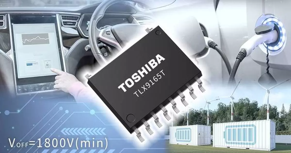 Toshiba Releases Automotive Photorelay with 1800V Output Withstand Voltage