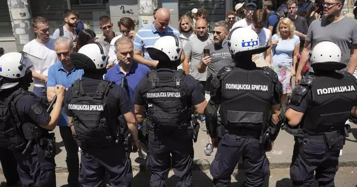 Europe's human rights watchdog concerned over use of force against Serbia anti-corruption protesters