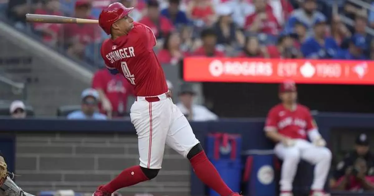 Springer has career-high 7 RBIs, Blue Jays beat Yankees 12-5 to pull within 1 game of AL East lead