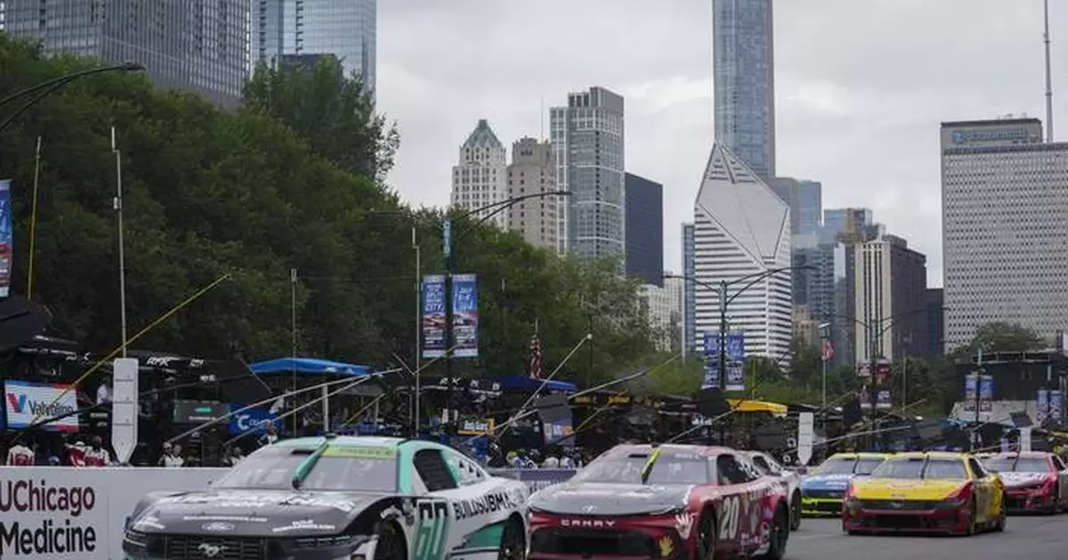 AUTO RACING: Van Gisbergen gets the sweep in Chicago and NASCAR heads to Sonoma