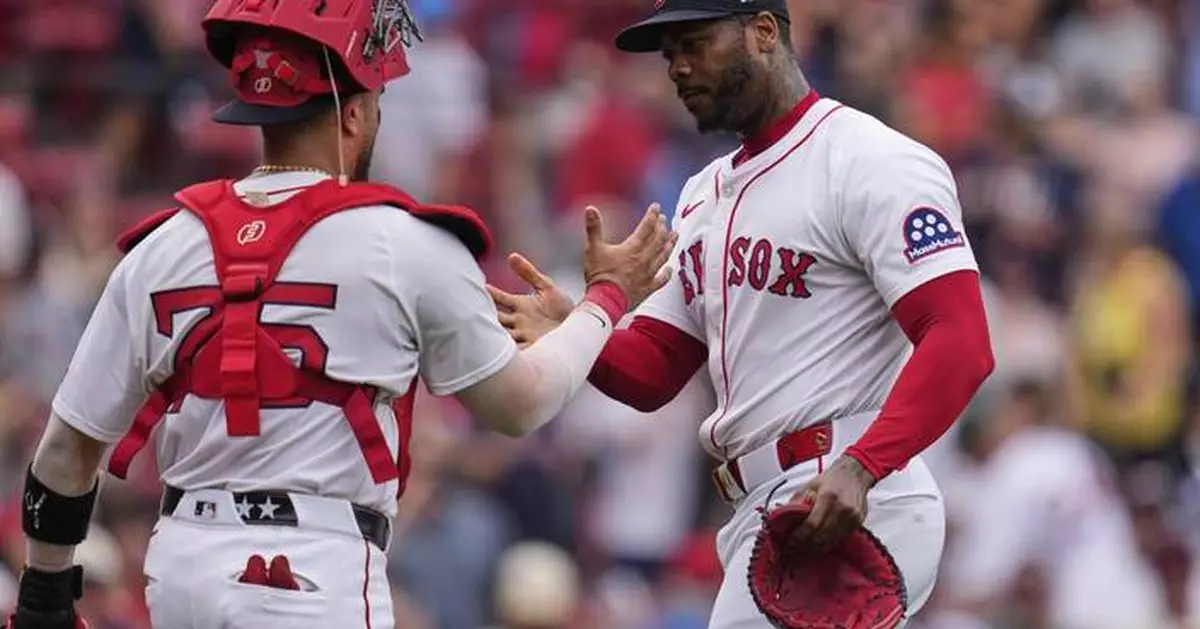 Boston's Chapman lights up radar gun at age 37 and has bigger numbers in mind than his 350th save