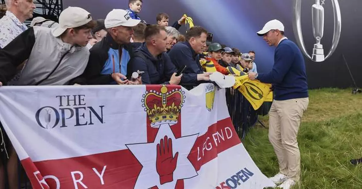 Rory McIlroy returns home for the British Open ready to embrace the love