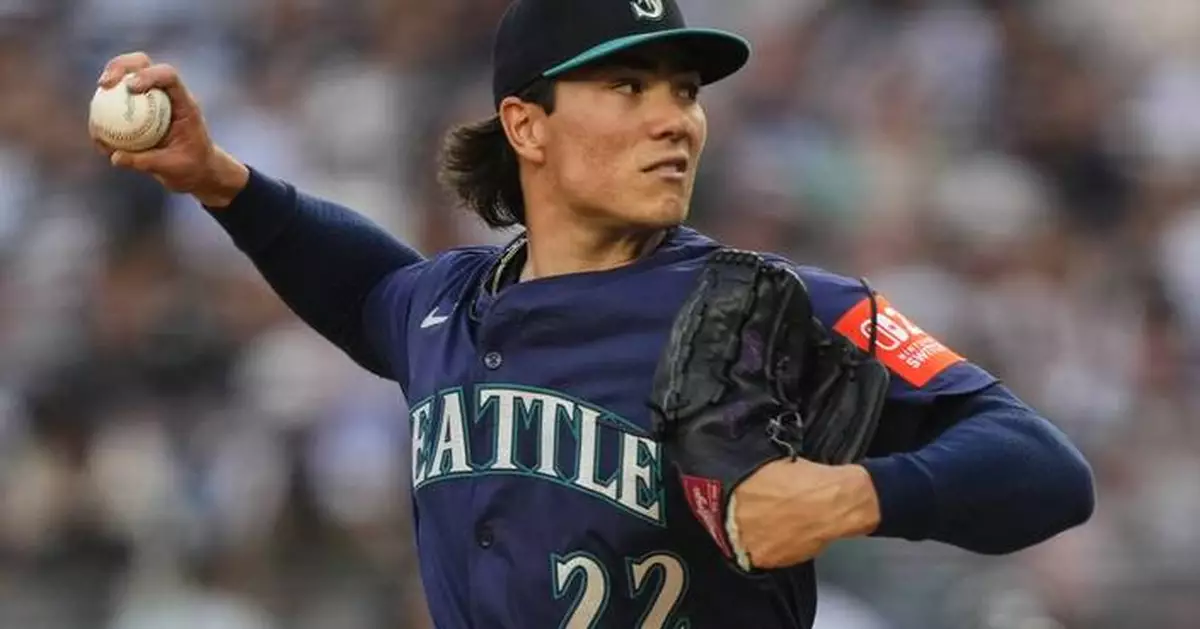Mariners pitcher Bryan Woo loses no-hit bid in 8th inning at Yankee Stadium