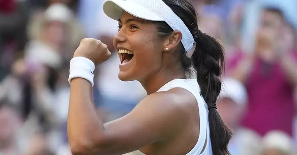 Raducanu shows glimpses of best form in beating former Wimbledon champion Vondrousova