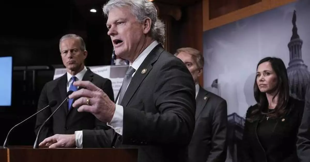 Georgia Republican Mike Collins joins field seeking to challenge Democratic Sen. Jon Ossoff in 2026