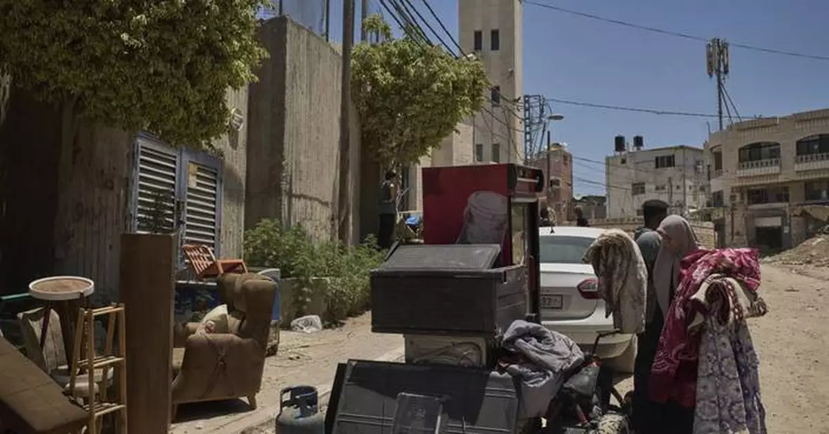 Hundreds of Palestinian families flee West Bank camp ahead of Israeli demolition orders