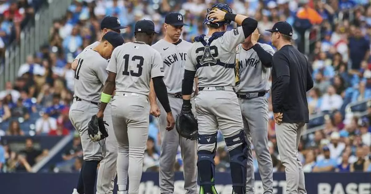 Wells, Grisham return but Yankees lose again, drop into first-place tie with Blue Jays