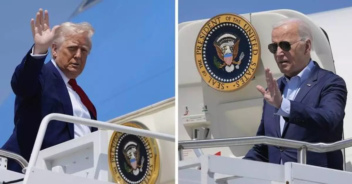 Trump's pace of early travel largely mirrors Biden's, but with more sports events and golf