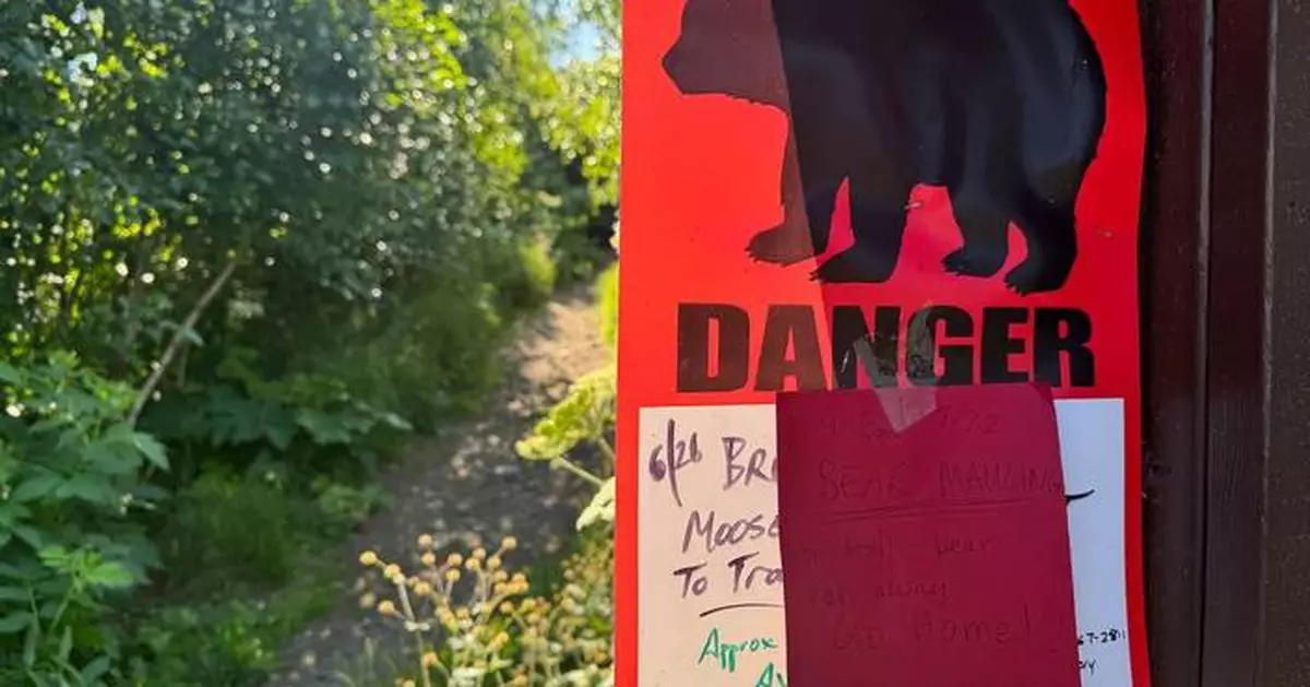 Anchorage warns hikers after 2 bear attacks in a week