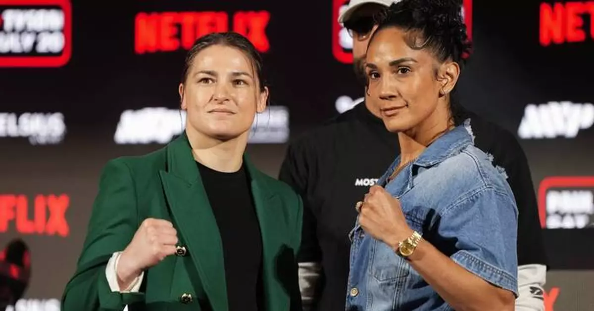 Katie Taylor and Amanda Serrano meet for third time in their historic women's boxing rivalry