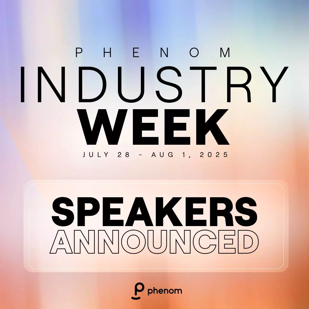 Phenom unveiled its powerhouse speaker lineup for Industry Week — the premier streaming event for human resources addressing industry-specific talent challenges through scalable intelligence and automation.