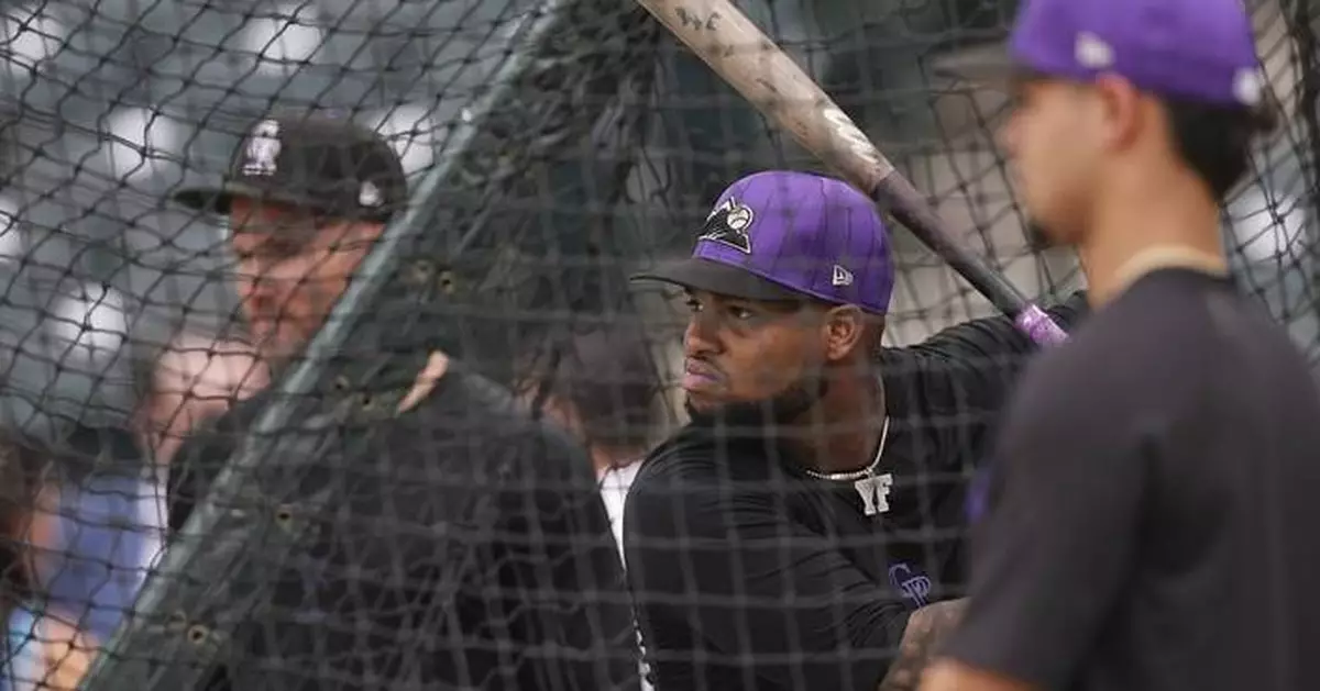 Rockies recall their No. 5-ranked prospect, outfielder Yanquiel Fernández