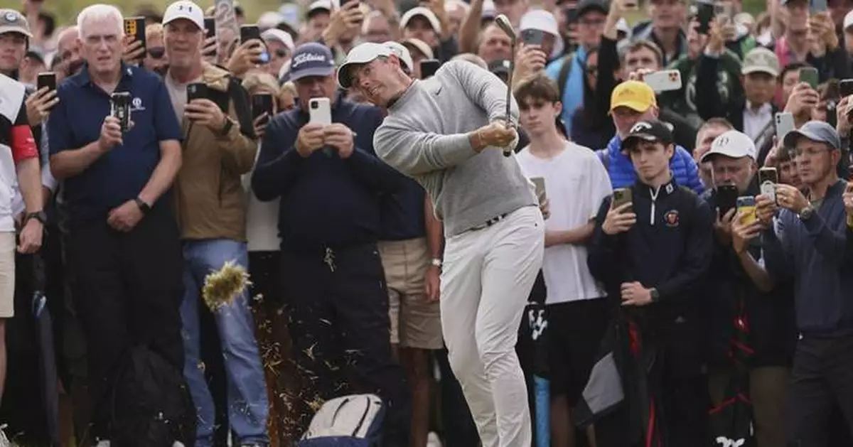 McIlroy makes amends in Portrush homecoming with first-round 70 at British Open