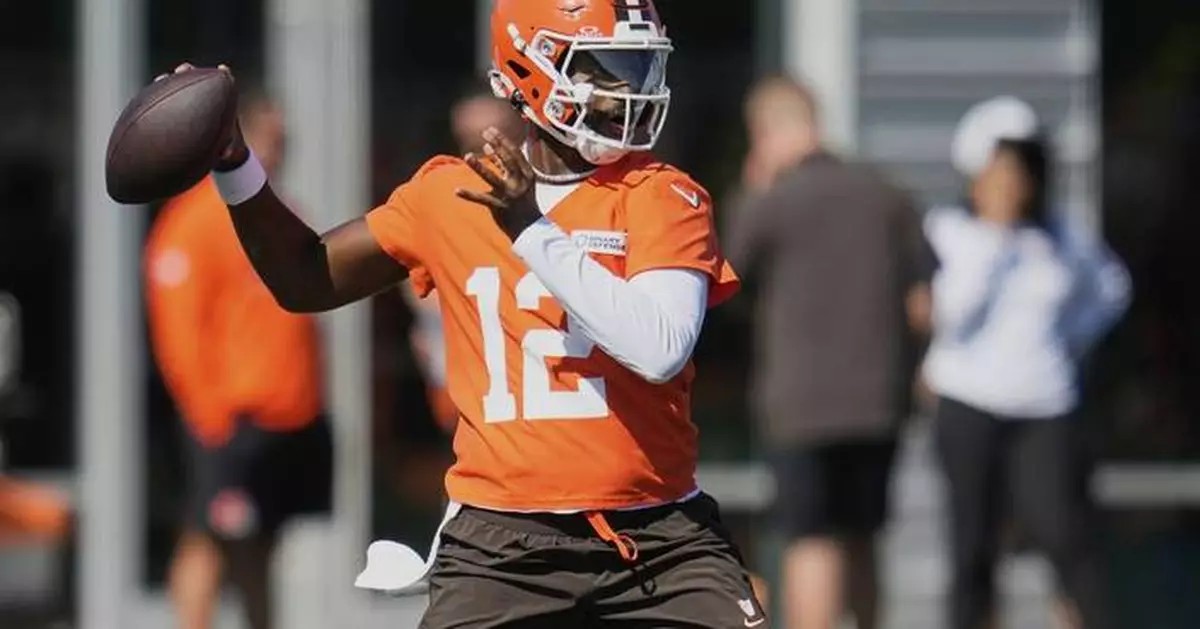 Shedeur Sanders unfazed by lack of first-team reps at Browns camp