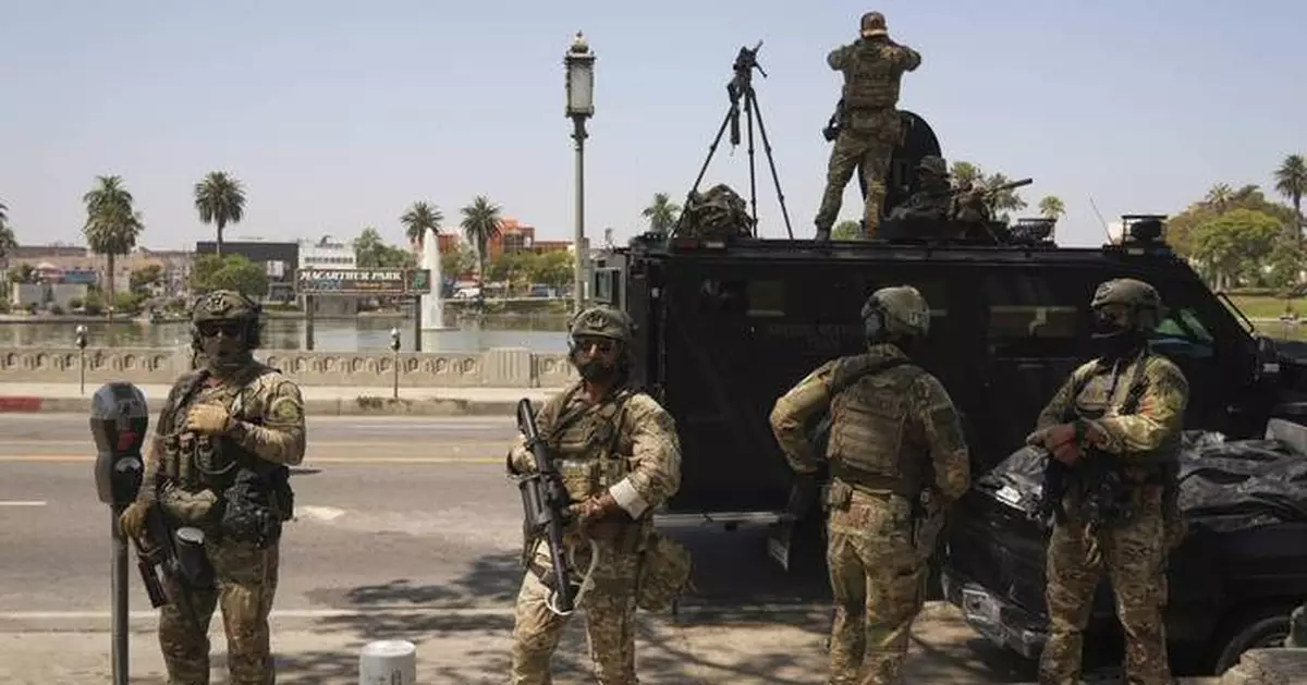 What to know about the troops and federal agents in LA's MacArthur Park