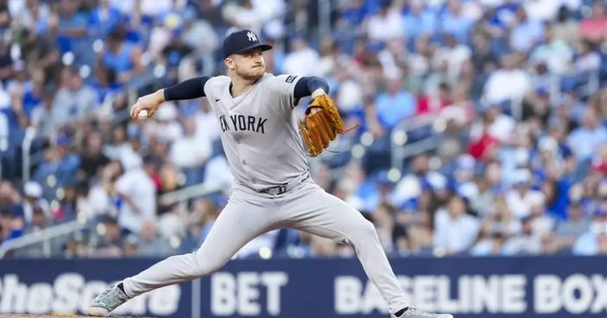 Yankees' Clarke Schmidt to get MRI after leaving start against Toronto because of forearm tightness