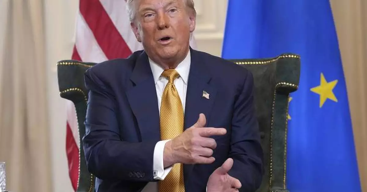 Trump talks Gaza, Ukraine and his golf course, in meeting with UK's prime minister