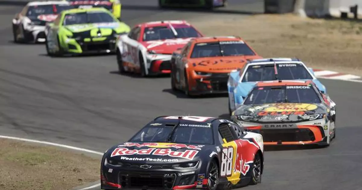 Shane van Gisbergen dominates on another road course, wins at Sonoma to extend streak