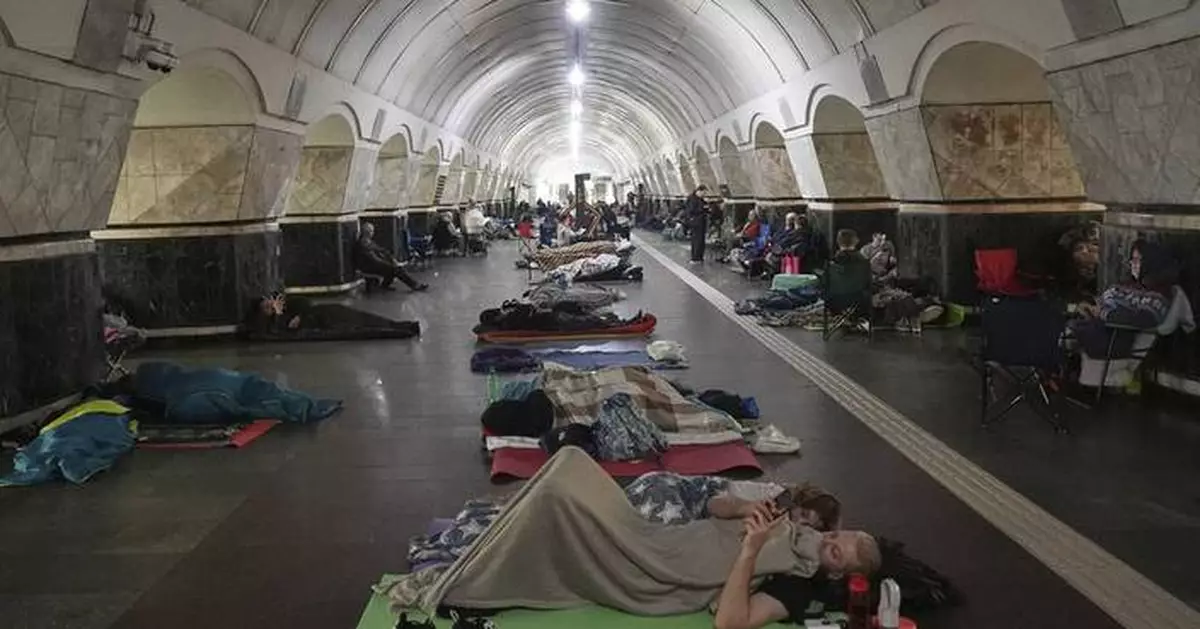 Russia blasts Kyiv with another missile and drone barrage, killing at least 2