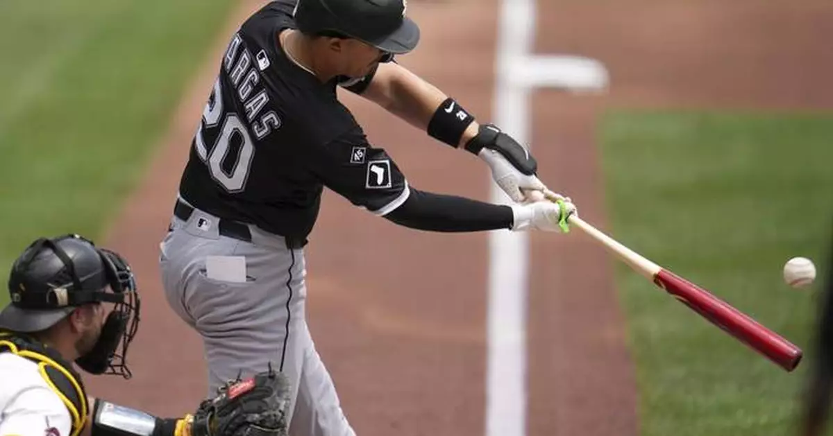 Vargas and Tauchman lead White Sox over Pirates 7-2 for 1st series sweep of season