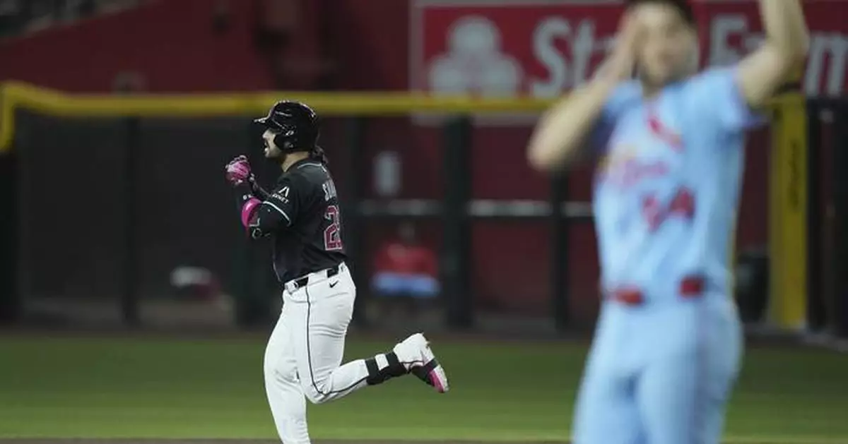 Suarez hits 32nd and 33rd homers as Diamondbacks rout Cardinals 10-1
