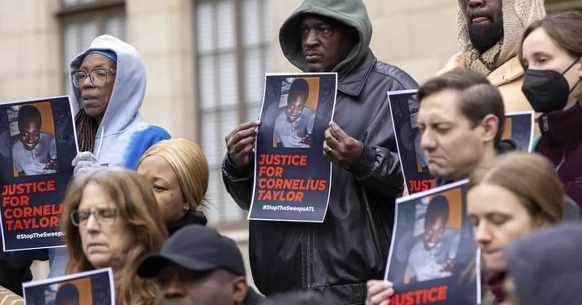 Family of a man crushed at an Atlanta homeless encampment sues the city