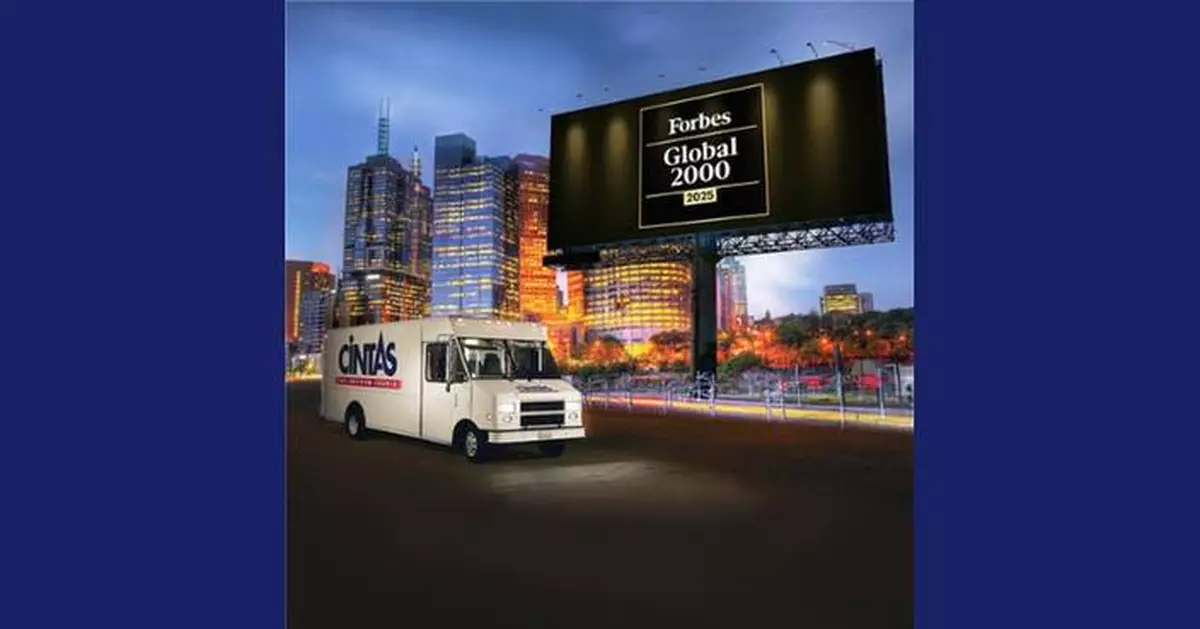 Cintas Corporation Makes Forbes Global 2000 List for the Fourth Year in a Row