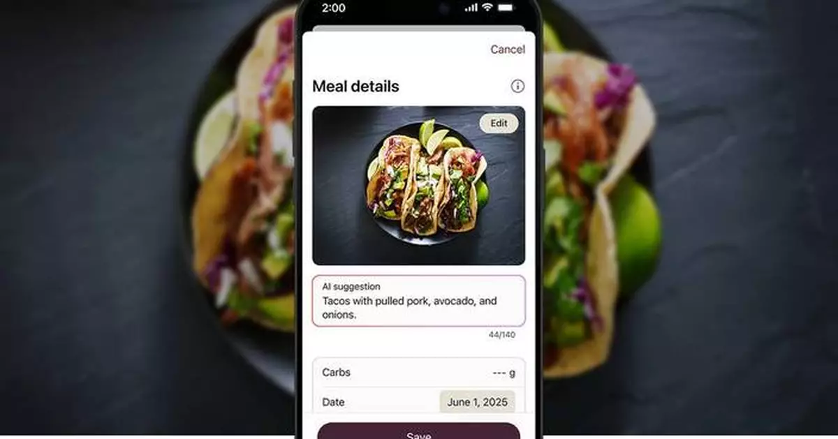 Dexcom Launches Revolutionary AI-Powered Meal Logging Feature Across Glucose Biosensing Portfolio