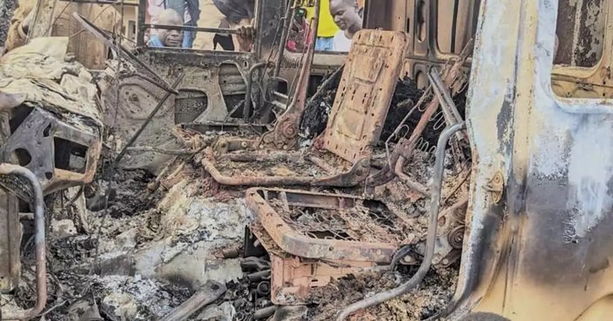 Islamic State-backed rebels attack a Catholic church in eastern Congo, killing at least 34