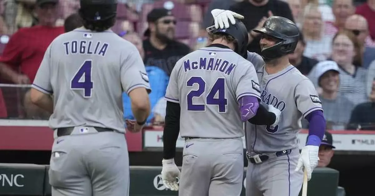 Rockies score winning run on wild pitch, snap a 3-game skid with a 3-2 victory over the Reds