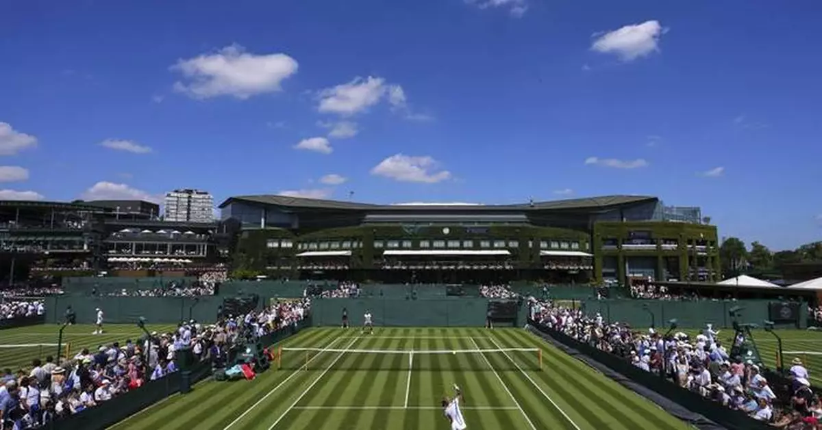 Wimbledon gets rid of line judges in favor of recorded voices announcing electronic calls