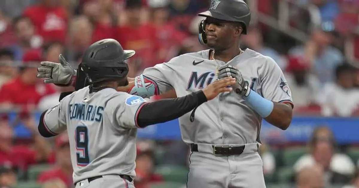 Sánchez hits 2-run HR, Quantrill pitches 5 innings as Marlins beat Cardinals 2-0