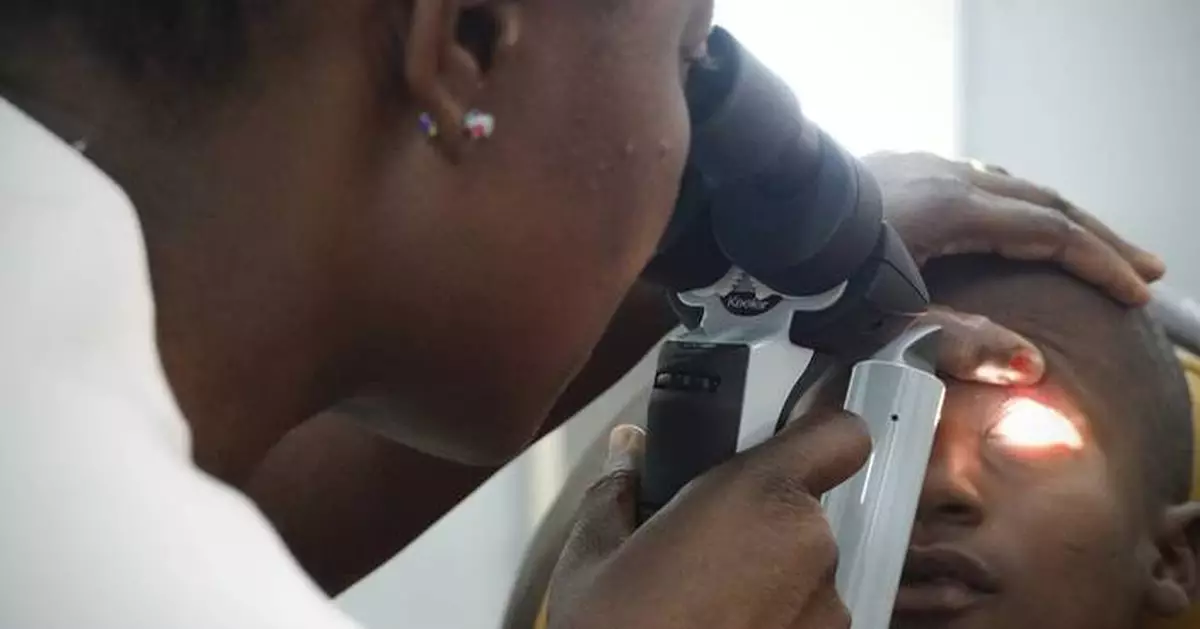 Burkina Faso's only eye doctor for children sees the trauma of both play and conflict