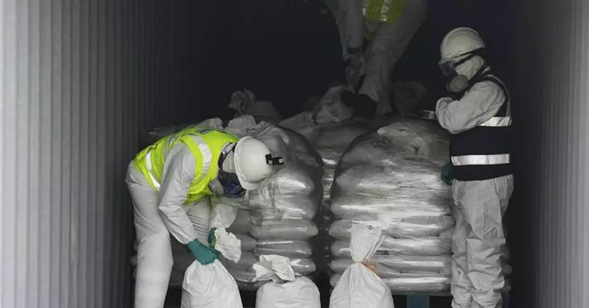 Peru seizes record 4-ton mercury shipment in fight against illegal gold mining