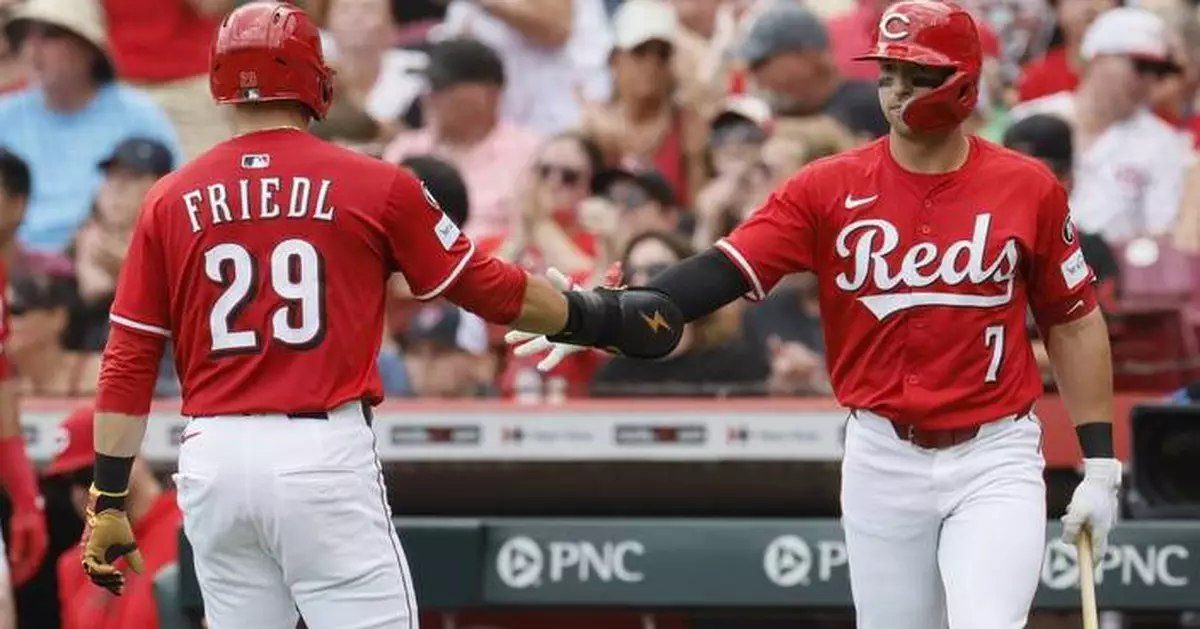 Friedl homers and Francona gets 2,000th win as the Reds beat the Rockies 4-2