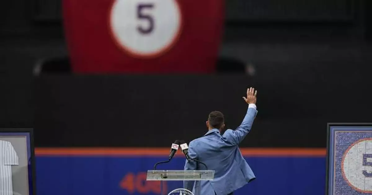 Mets induct David Wright into team Hall of Fame, retire No. 5