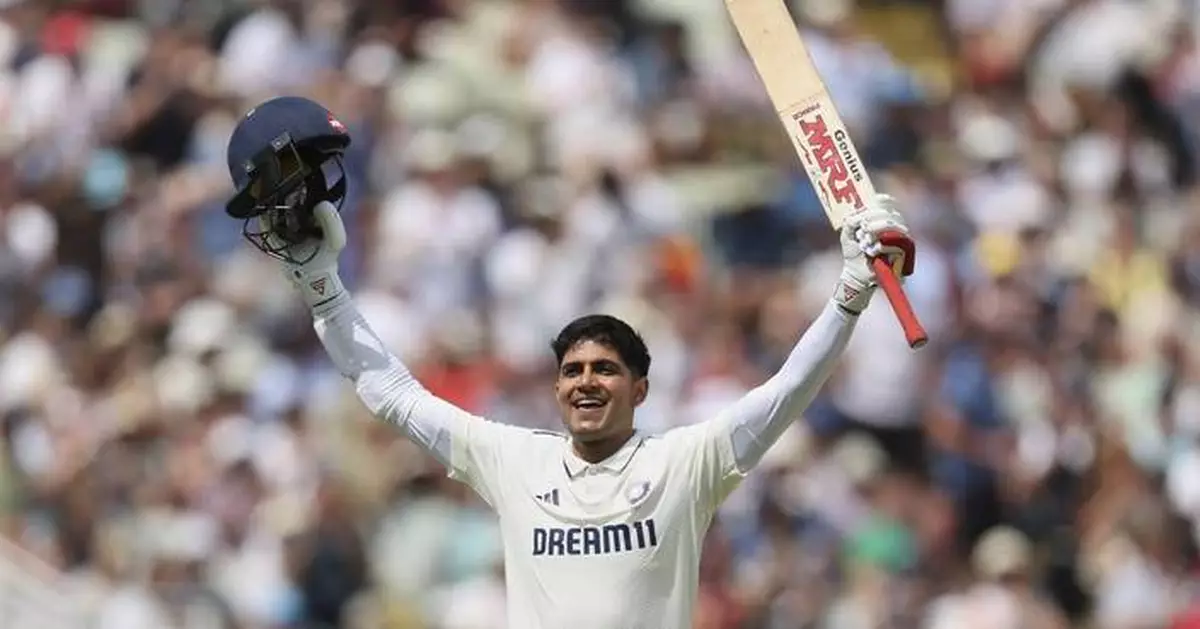 Shubman Gill's record-breaking 269 puts India in control at Edgbaston