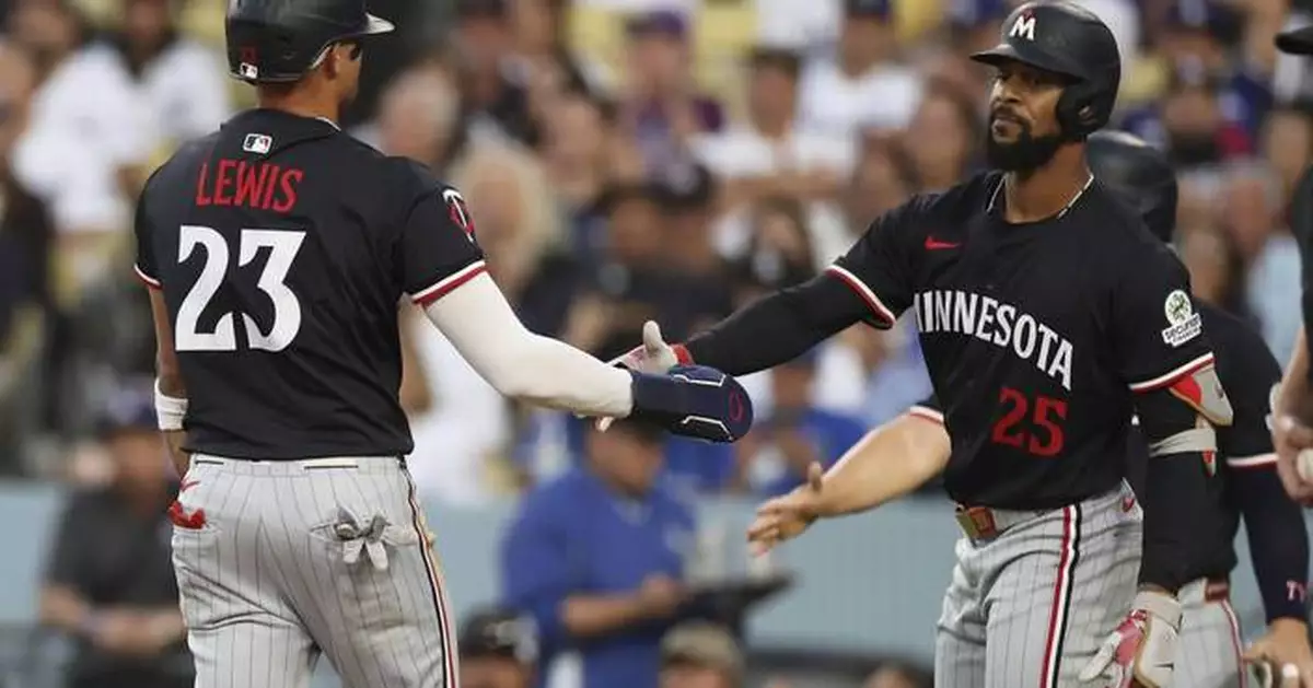 Royce Lewis, Christian Vazquez each drive in 3 runs as Twins beat Dodgers 10-7